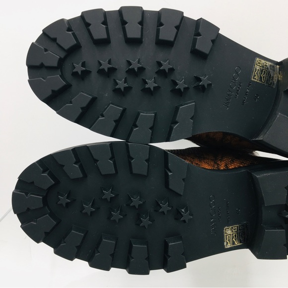 Jimmy Choo Youth II Snake Printed Leather Women’s Boots - Picture 16 of 16